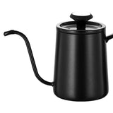 Maxbell 600ml Slim Gooseneck Coffee Kettle Tea Pot Comfortable Grip Hand Drip Kettle Black