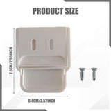 Maxbell Garage Door Mounting Bracket Home Secure with Screws Parts Garage Door Mount