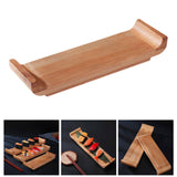 Maxbell Sashimi Sushi Plate Dessert Plate Japanese Sushi Serving Tray for Restaurant S