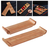 Maxbell Sashimi Sushi Plate Dessert Plate Japanese Sushi Serving Tray for Restaurant S