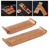 Maxbell Sashimi Sushi Plate Dessert Plate Japanese Sushi Serving Tray for Restaurant S