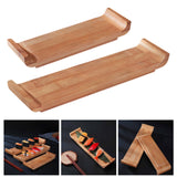 Maxbell Sashimi Sushi Plate Dessert Plate Japanese Sushi Serving Tray for Restaurant S