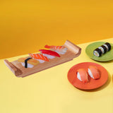 Maxbell Sashimi Sushi Plate Dessert Plate Japanese Sushi Serving Tray for Restaurant S