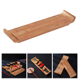 Maxbell Sashimi Sushi Plate Dessert Plate Japanese Sushi Serving Tray for Restaurant M