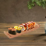 Maxbell Sashimi Sushi Plate Dessert Plate Japanese Sushi Serving Tray for Restaurant M