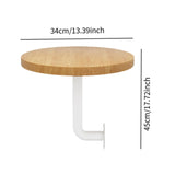 Maxbell Wall Table Small Fold Down Coffee Table for Bedroom Milktea Shop Dining Room