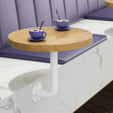 Maxbell Wall Table Small Fold Down Coffee Table for Bedroom Milktea Shop Dining Room