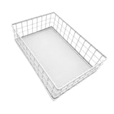 Maxbell Wire Storage Basket Large Storage Organizer Bin for Pantry Toiletries Office