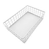 Maxbell Wire Storage Basket Large Storage Organizer Bin for Pantry Toiletries Office
