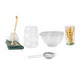 Maxbell 7Pcs Japanese Ceremonial Matcha Tea Set Sifter for Friends Tea Lovers Family
