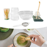 Maxbell 7 Pieces Japanese Ceremonial Matcha Tea Set for Matcha Preparation Beginners