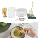 Maxbell 7Pcs Matcha Tea Set Tea Ceremony Accessories for Beginners Tea Making Family