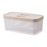 Maxbell Drain Vegetable Storage Box Household Multifunction Large Capacity Food Seal