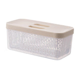 Maxbell Drain Vegetable Storage Box Household Multifunction Large Capacity Food Seal