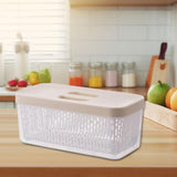 Maxbell Drain Vegetable Storage Box Household Multifunction Large Capacity Food Seal