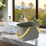 Maxbell Portable Shower Basket, Organizer Shower Basket for Kitchen College Bathroom Green