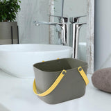 Maxbell Portable Shower Basket, Organizer Shower Basket for Kitchen College Bathroom Green