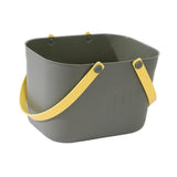 Maxbell Portable Shower Basket, Organizer Shower Basket for Kitchen College Bathroom Green