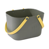 Maxbell Portable Shower Basket, Organizer Shower Basket for Kitchen College Bathroom Green