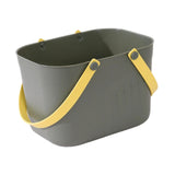 Maxbell Portable Shower Basket, Organizer Shower Basket for Kitchen College Bathroom Green