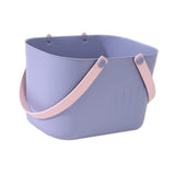 Maxbell Portable Shower Basket, Organizer Shower Basket for Kitchen College Bathroom Purple