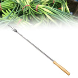 Maxbell Garlic Scape Extractor Non Slip Efficient Rustproof Easy to Use Peeling Tool