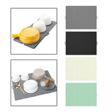 Maxbell Dish Drain Mat Foldable Pot Holder Sink Drying Mat Heat Insulation
