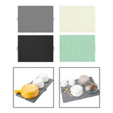 Maxbell Dish Drain Mat Foldable Pot Holder Sink Drying Mat Heat Insulation