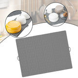 Maxbell Dish Drain Mat Foldable Pot Holder Sink Drying Mat Heat Insulation
