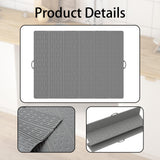 Maxbell Dish Drain Mat Foldable Pot Holder Sink Drying Mat Heat Insulation