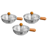 Maxbell Stainless Steel Sauce Pan Small Stockpot Butter Warmer for Camping 400ml