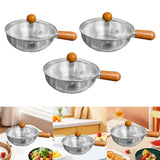 Maxbell Stainless Steel Sauce Pan Small Stockpot Butter Warmer for Camping 400ml