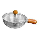 Maxbell Stainless Steel Sauce Pan Small Stockpot Butter Warmer for Camping 600ml