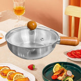 Maxbell Stainless Steel Sauce Pan Small Stockpot Butter Warmer for Camping 700ml