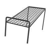 Maxbell Shoe Slots Organizer Versatile Portable Holder Shelf for Dorm Apartment Hall Black and Short