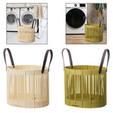 Maxbell Foldable Laundry Hamper PP Material for Bathroom with Handles Home Organizer Beige