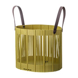 Maxbell Foldable Laundry Hamper PP Material for Bathroom with Handles Home Organizer Green