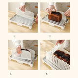 Maxbell Bread Slicer for Homemade Bread Smoothly Bread Cutter for Toast Bread Bakery