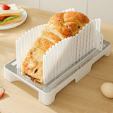 Maxbell Bread Slicer for Homemade Bread Smoothly Bread Cutter for Toast Bread Bakery