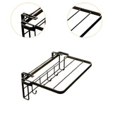 Maxbell Clothes Drying Rack Portable Towel Racks for Bedroom Indoor Outdoor Bathroom 45x20x10cm