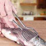 Maxbell Fish Scale Scraping Tool Cleaning Tool Comfortable Handle Fish Scale Remover