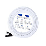 Maxbell Refrigerator Water Line Kit Ice Machine PE Portable Water Tube Connector Kit