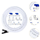 Maxbell Refrigerator Water Line Kit Ice Machine PE Portable Water Tube Connector Kit
