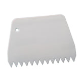 Maxbell Cake Scraper and Smoother Compact for Baking Supplies Cake Decorating Pastry Large Teeth