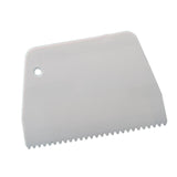 Maxbell Cake Scraper and Smoother Compact for Baking Supplies Cake Decorating Pastry Small Teeth