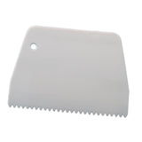 Maxbell Cake Scraper and Smoother Compact for Baking Supplies Cake Decorating Pastry Small Teeth
