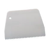 Maxbell Cake Scraper and Smoother Compact for Baking Supplies Cake Decorating Pastry Small Teeth