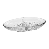 Maxbell Divided Serving Tray Reusable Practical 2 Section for Candies Fruits Dessert