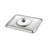 Maxbell Rectangle Stainless Steel Pot Cover Kitchen Tool Anti Scald Frying Pan Cover 40cmx30cm