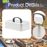 Maxbell Grill Lid Rectangular Steaming Cover Lid for Flat Top Griddle Teppanyaki BBQ 23x17x5cm